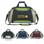 duffle bag with shoe compartment
