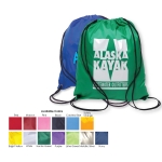 Solid Color Drawstring Backsack